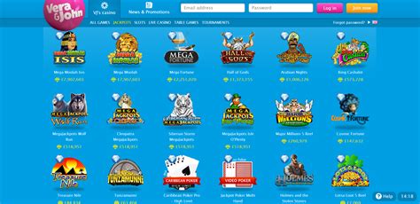 Vera&John Casino Mobile Gaming.